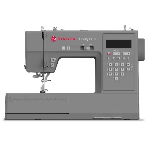 SINGER | HD6700 Electronic Heavy Duty Sewing Machine with 411 Stitch Applications - Sewing Made Easy - Sewing Machine