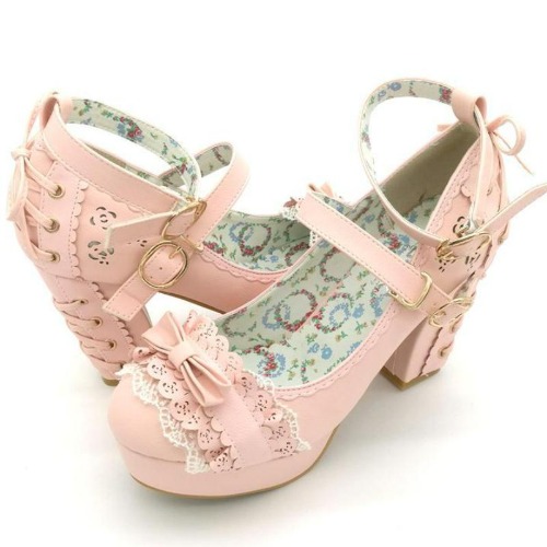 Delicate Princess Heels - Pink / 5.5