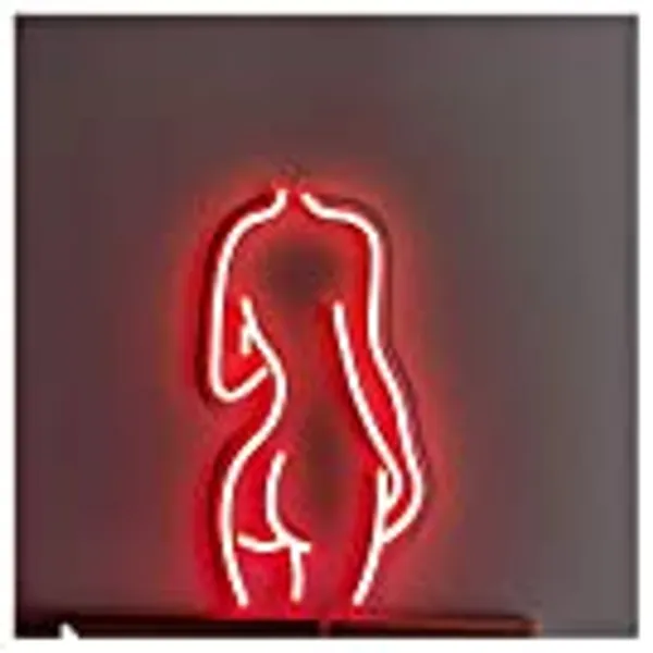 Red Sexy Lady Back LED Neon Sign Lights (Red)