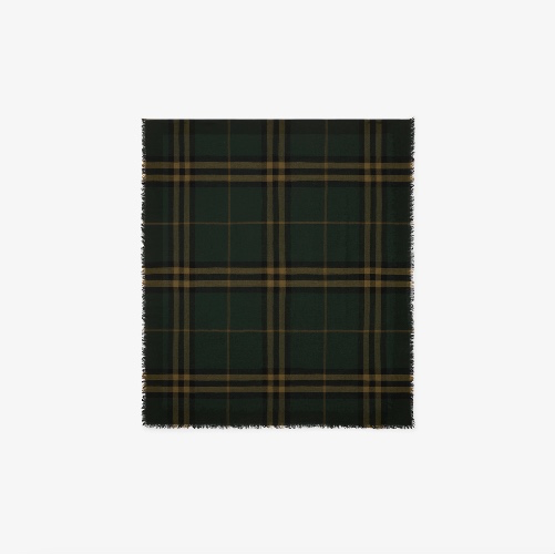 Burberry Check Wool Scarf