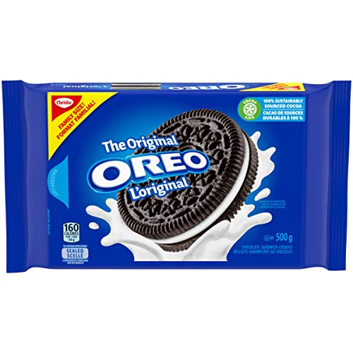 Oreo Original Sandwich Cookies, Family Size 500 Grams