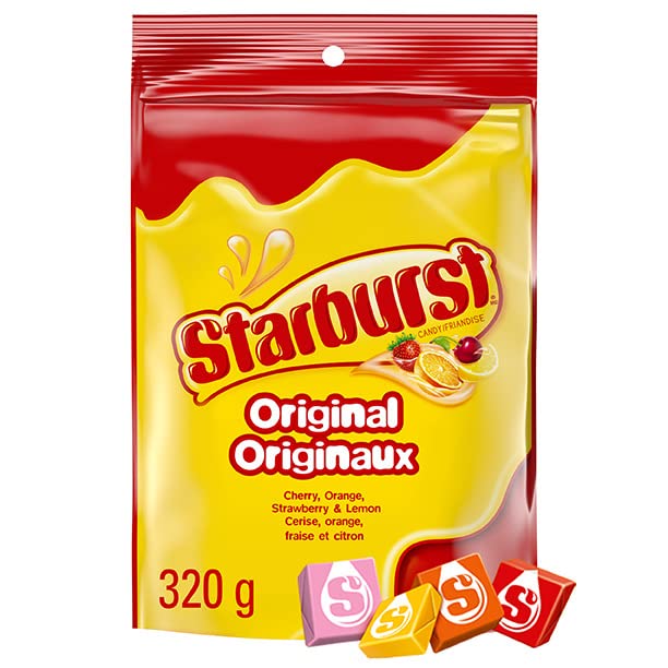 STARBURST, Original Chewy Candy, Take Home Bag, 320g