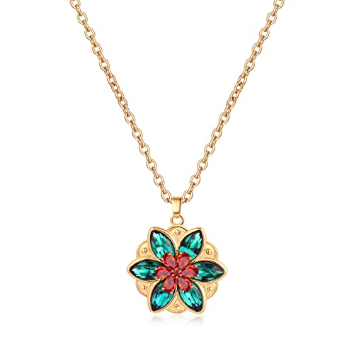 Gold Anastasia Necklace for Women Girls Lost Princess Inspired Together In Paris Halloween Christmas Birthday Gift