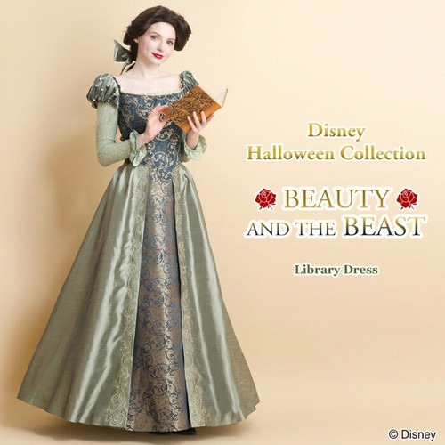 Beauty and the Beast Belle library dress