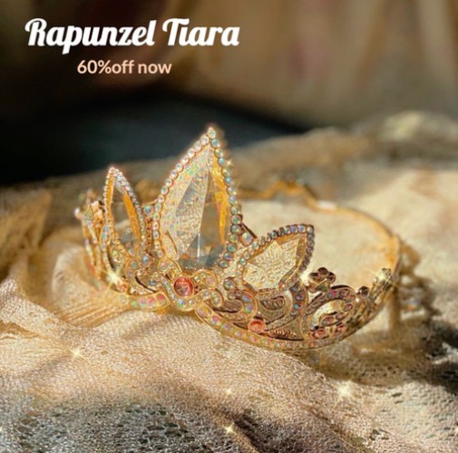 Tangled Rapunzel tiara 