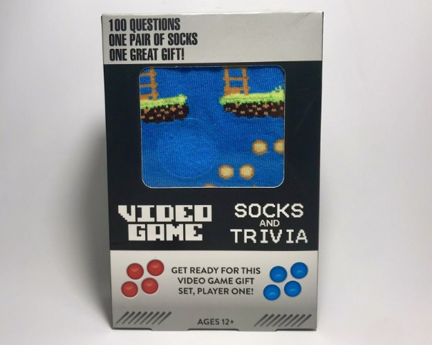 Video Game Socks & 100 Trivia Questions