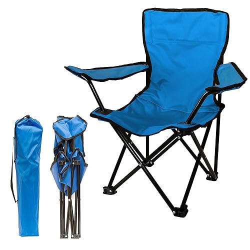 Pacific Play Tents Sapphire Blue Kids Super Folding Chair (56132) - Sapphire Blue