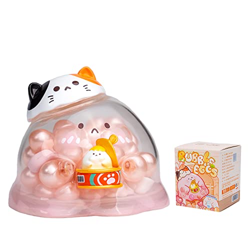 BEEMAI Bubble Eggs Series 2 3PCs (No Repeat) Random Design Cute Figures Collectible Toys Birthday Gifts - 3PC