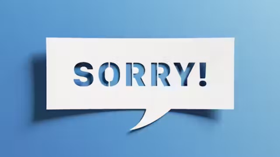 Apology