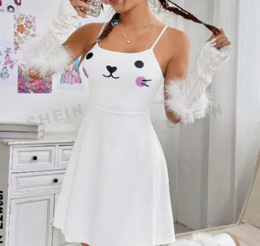 Vestidito de gatitoo