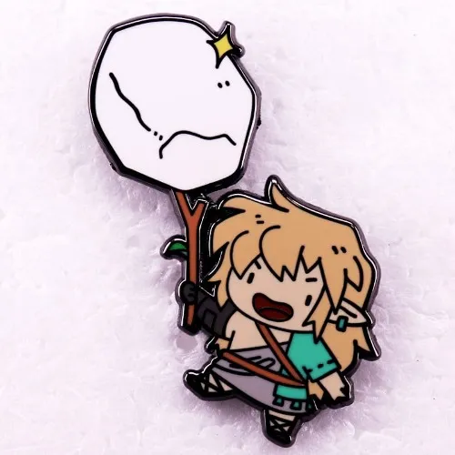 Pin de link con malvavisco uwu