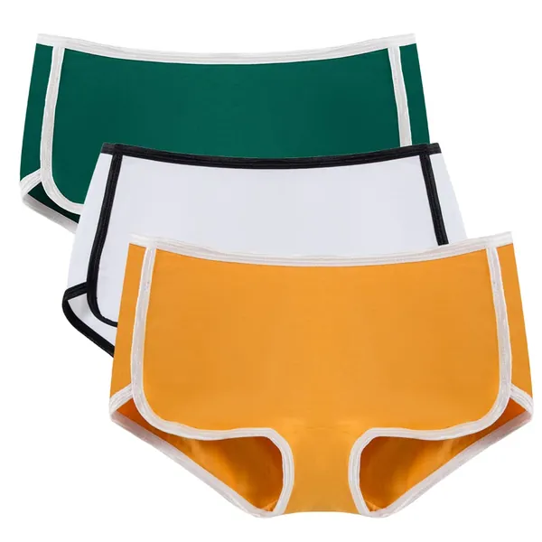 Women Boyshorts Underwear Cotton Panties Stretch Boxer Brief