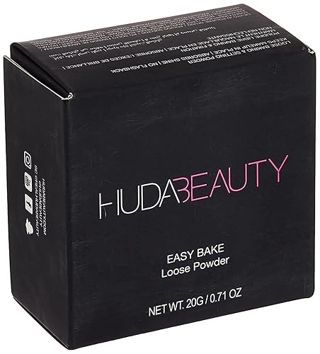 HUDA BEAUTY Easy Bake Loose Baking & Setting Powder Cupcake - Pink - 0.71 Ounce (Pack of 1)