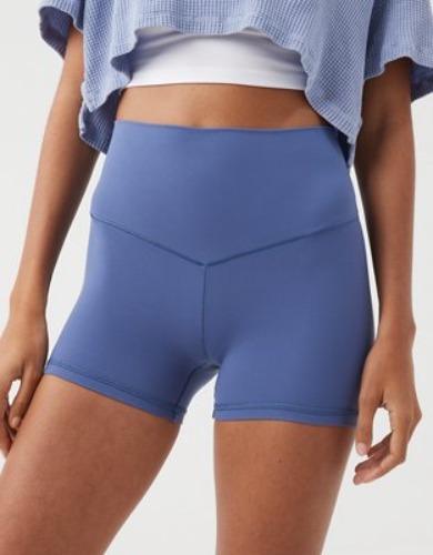 OFFLINE By Aerie Real Me Xtra 3" Bike Short | Marbled Blue / S