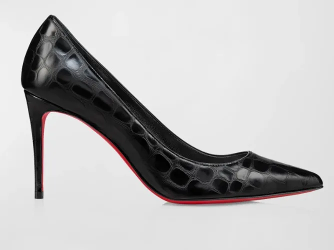Christian Louboutin Kate Croco Pumps