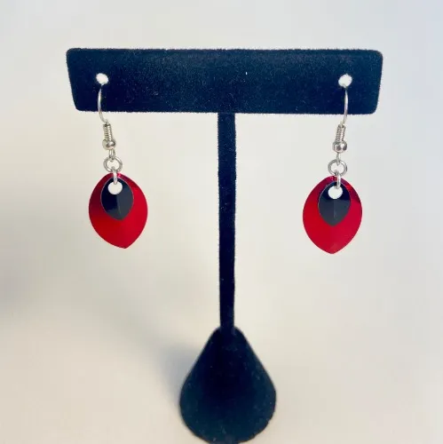 Scailmail Dangle Earrings - Simple - Colorful - Lightweight - Anodized Aluminum - Hypoallergenic