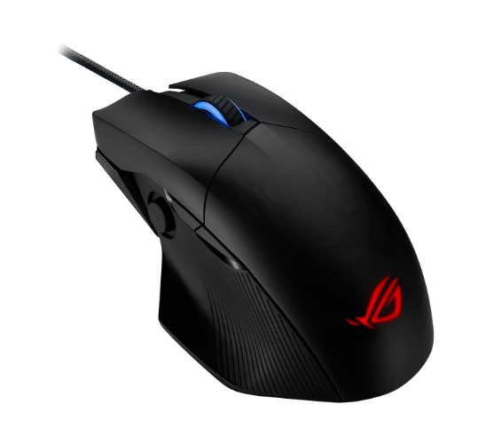 ASUS ROG Chakram Core Gaming Maus (kabelgebunden, 16.000 DPI-Sensor, programmierbarer Joystick, Aura Sync) - kabelgebunden