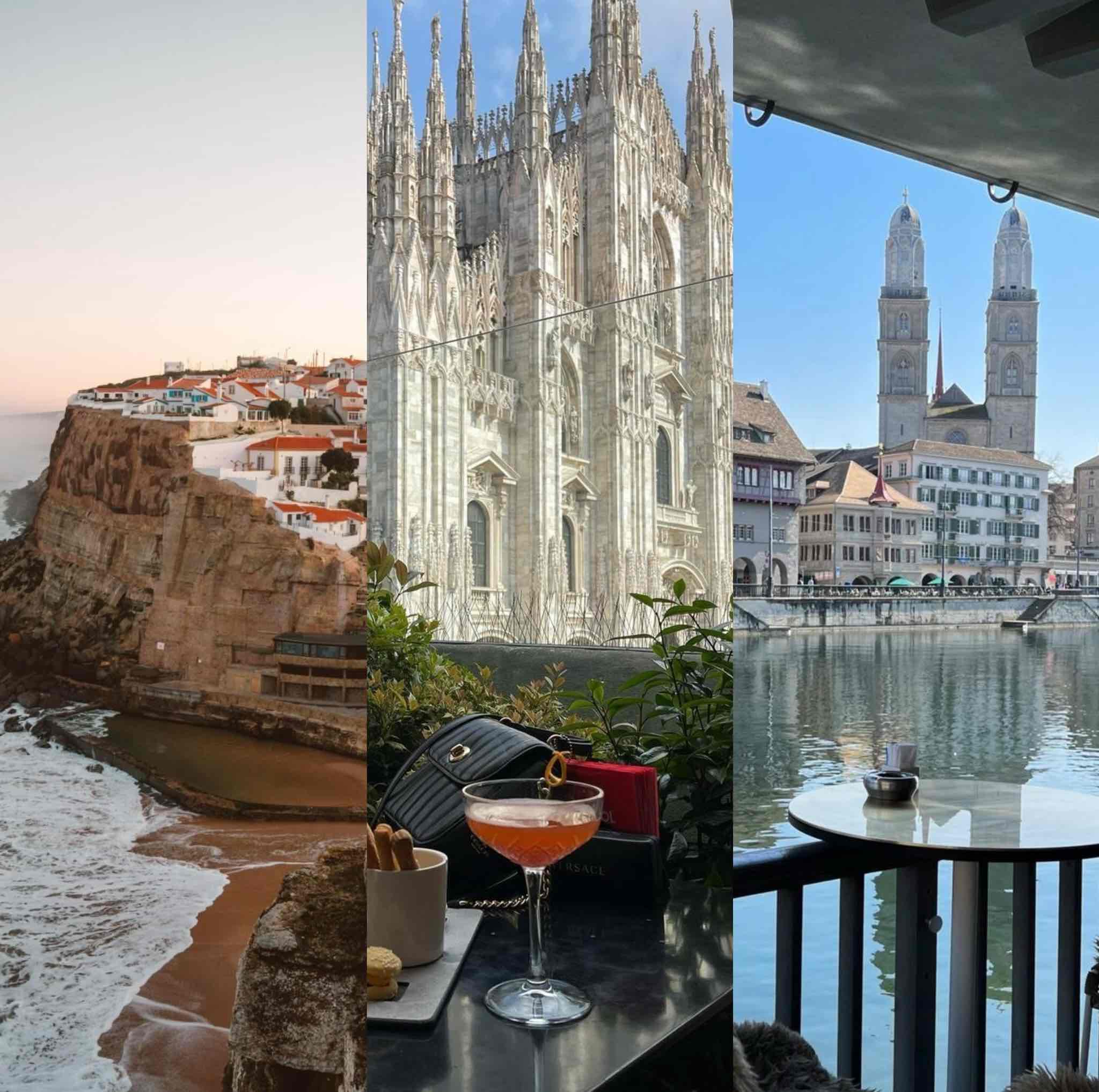 Lisbon/Milan/Zurich Trip ✨