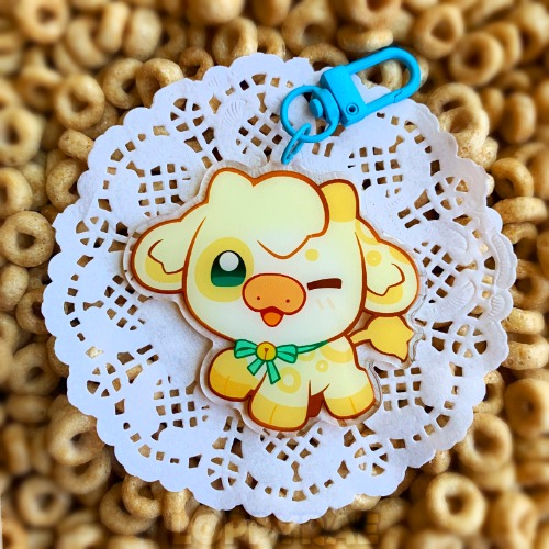 “Honey Oat” Cereal Cow Charm