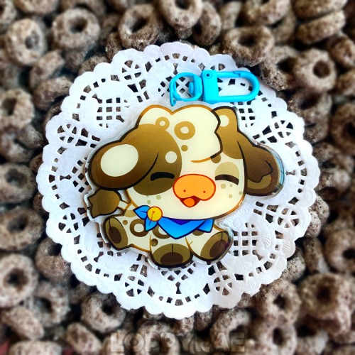 “Cookies & Cream” Cereal Cow Charm