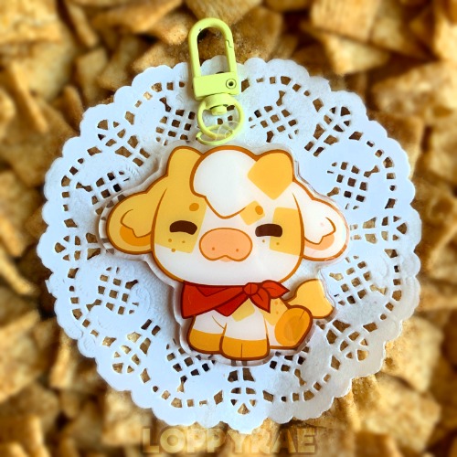 “Cinnamon Crunch” Cereal Cow Charm