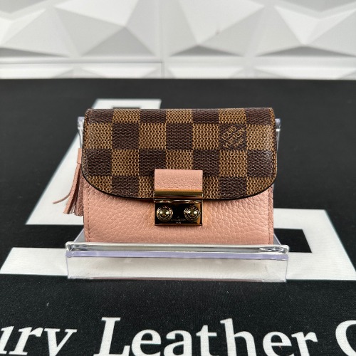 Louis Vuitton Damier Ebene Croisette Wallet (MI2199)