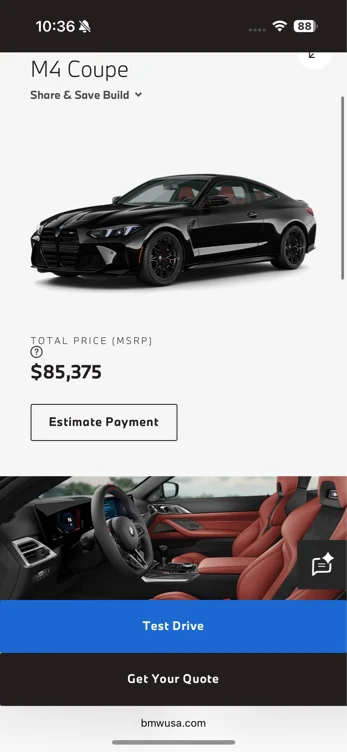 BMW 4 Series Coupe M Models: Model overview, features, and specs.