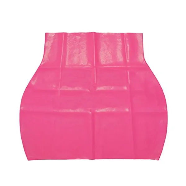 EXLATEX Women's Latex Rubber Gummi Black Mini Skirt