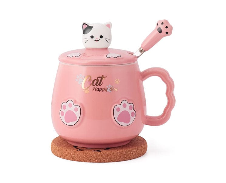♡ THE CUTEST CAT MUG OMG !! ♡