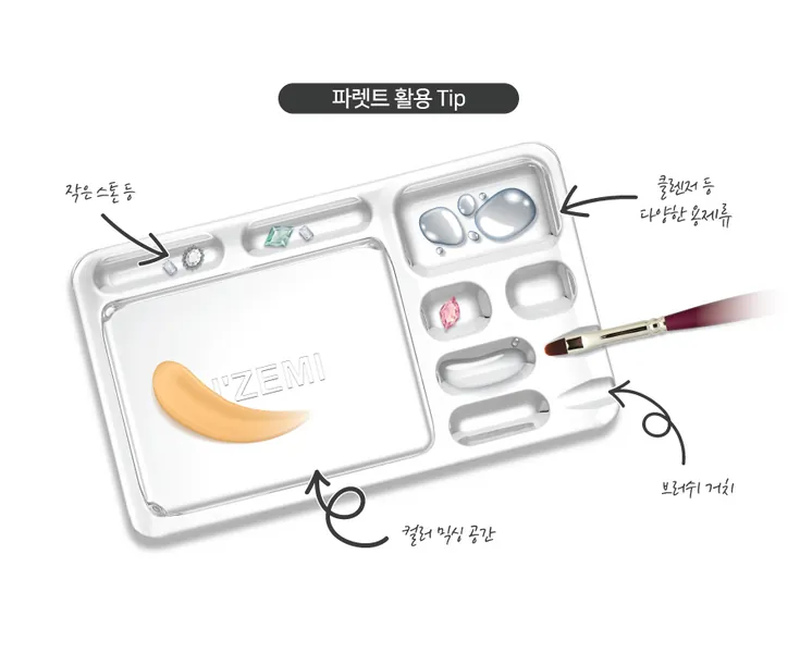 Izemi Acrylic Art Palette