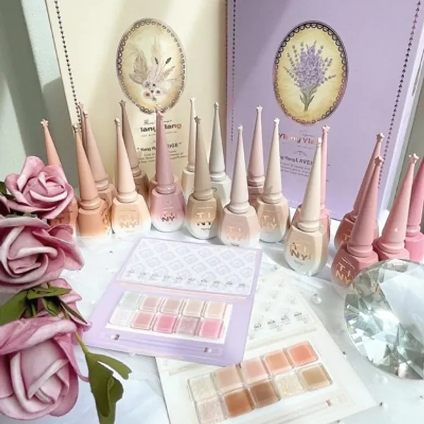 Tiny Ylang Ylang Beige & Lavender