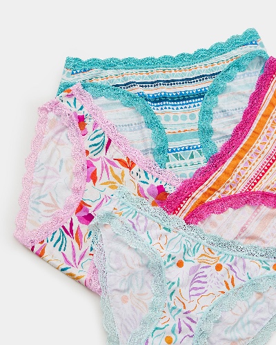 The Original Knicker Four Pack - Desert Bloc | L