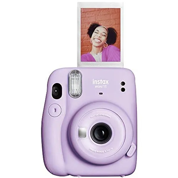 Fujifilm Instax Mini 11 Instant Camera - Lilac Purple + w/60-pack - Lilac Purple w/60-pack