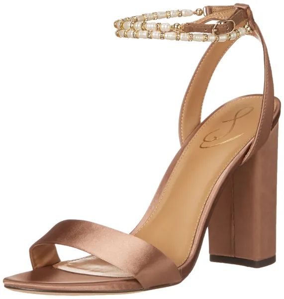 Sam Edelman Women's Yanelli Sandals - 7 Toffee Se