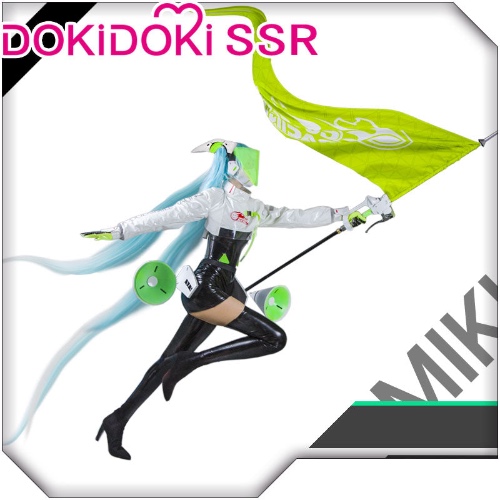 DokiDoki-SSR VOCALOID Hatsune Miku Cosplay Racing Suits Cosplay Costume | M-PRESALE