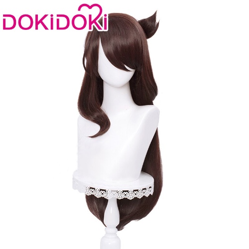 【Ready For Ship】DokiDoki Game Genshin Impact Cosplay Beidou cosplay  Wig Women Long Brown Wig / Accessories | Beidou Wig