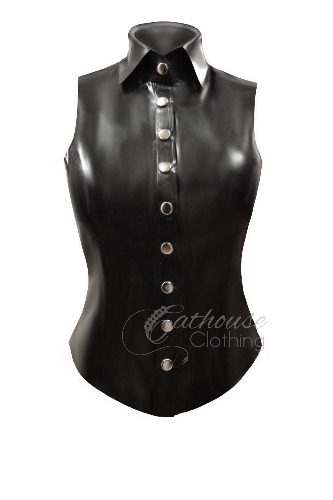 Sleeveless blouse | medium / Black