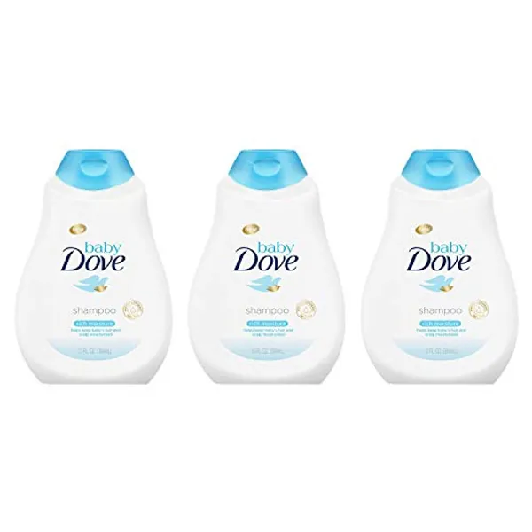 Baby Dove Tear Free Baby Shampoo Rich Moisture, 13 Ounce (Pack of 3)