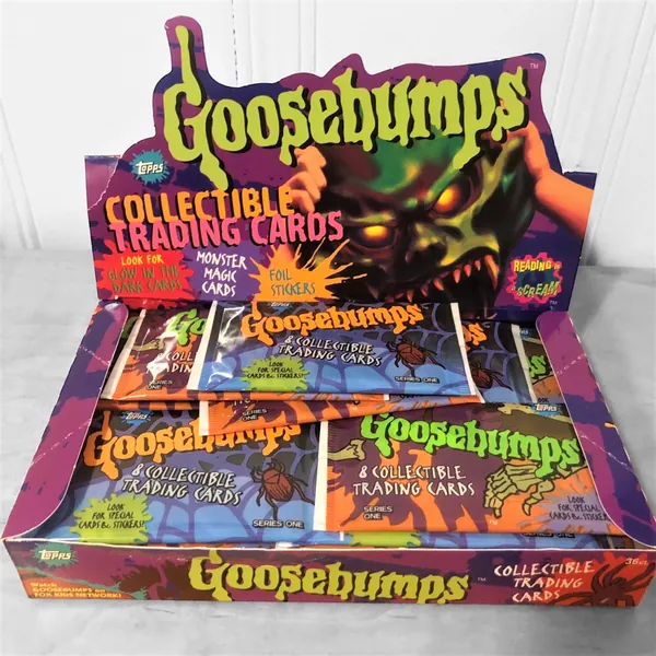 Goosebumps collectible trading cards