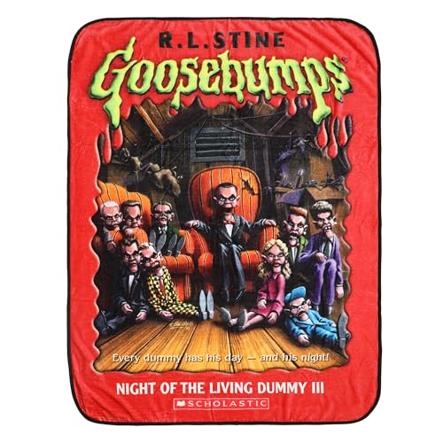 Goosebumps Night of The Living Dummy 3 Throw Blanket