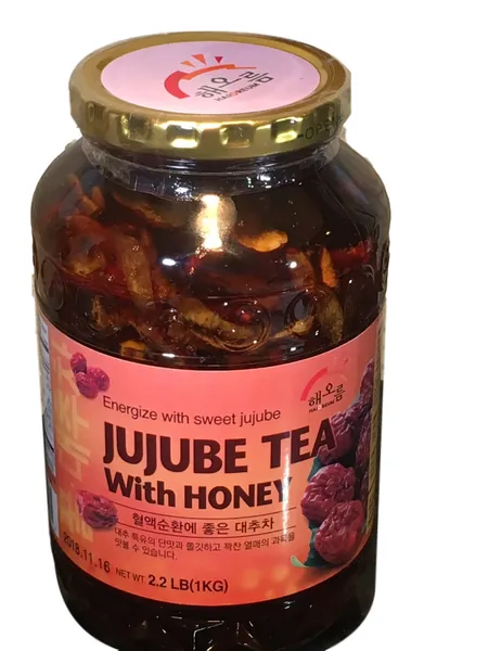 Haioreum Jujube Tea With Honey - Energize With Korean Sweet Jujube - Product of Korea 2.2 lb - 