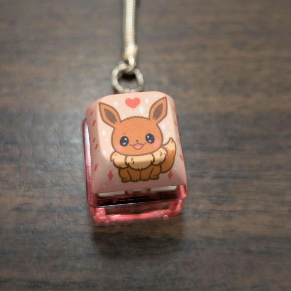 Cute Creature Keycap Clickers - eevee