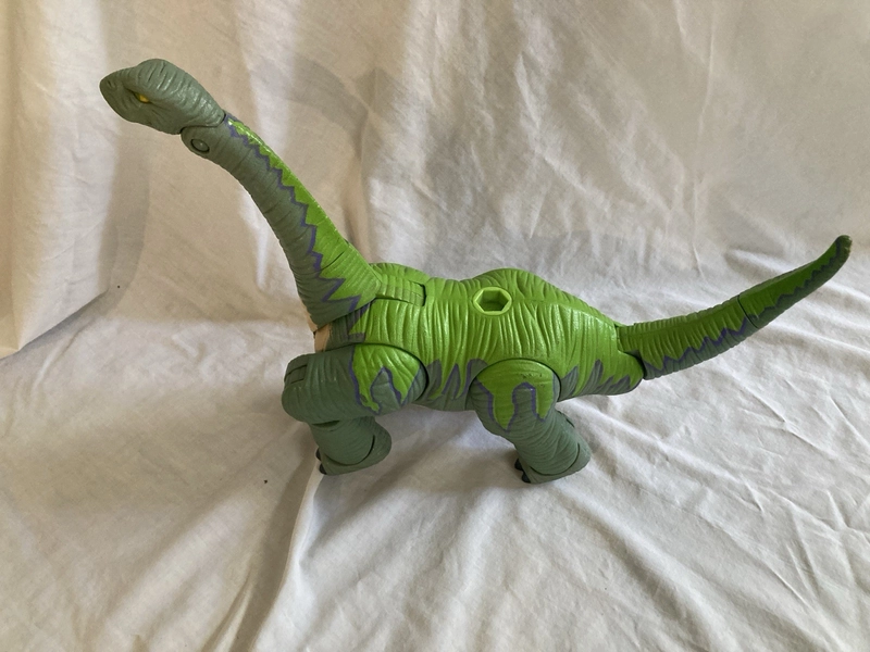 Mattel Dinosaur Thunder Brontosaurus Action Figure Makes Sound  Imaginext