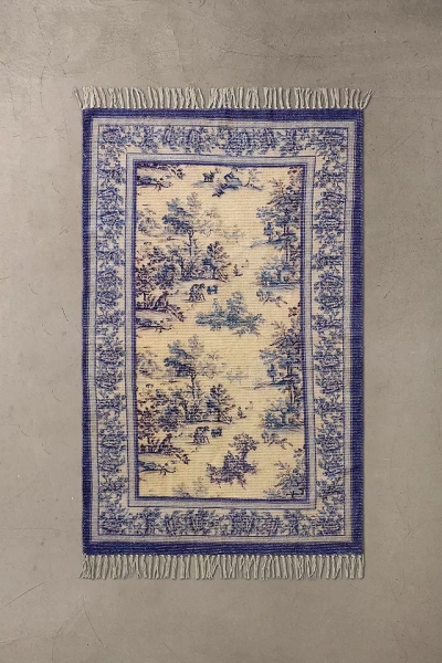Toile Landscape 3x5 Rug