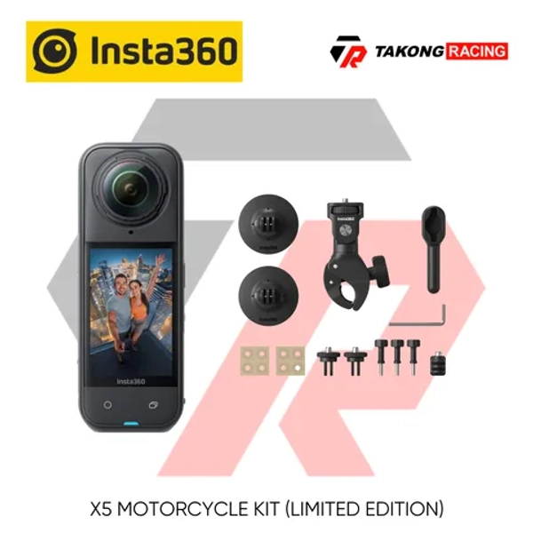 Insta360 X5 Motorcycle Bundle Kit