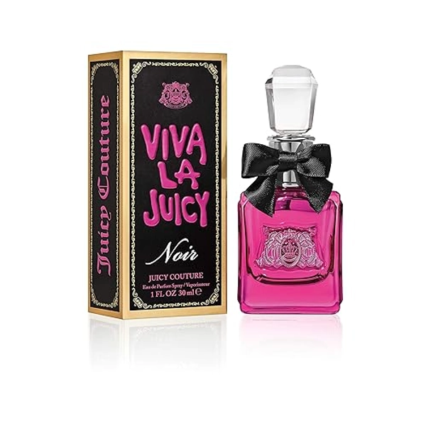 Juicy Couture Viva La Juicy Noir Eau De Parfum, Women's Perfume with Notes of Wild Berries, Gardenia & Amber - Fruity & Floral Perfume for Women, EDP Spray, 3.4 fl oz