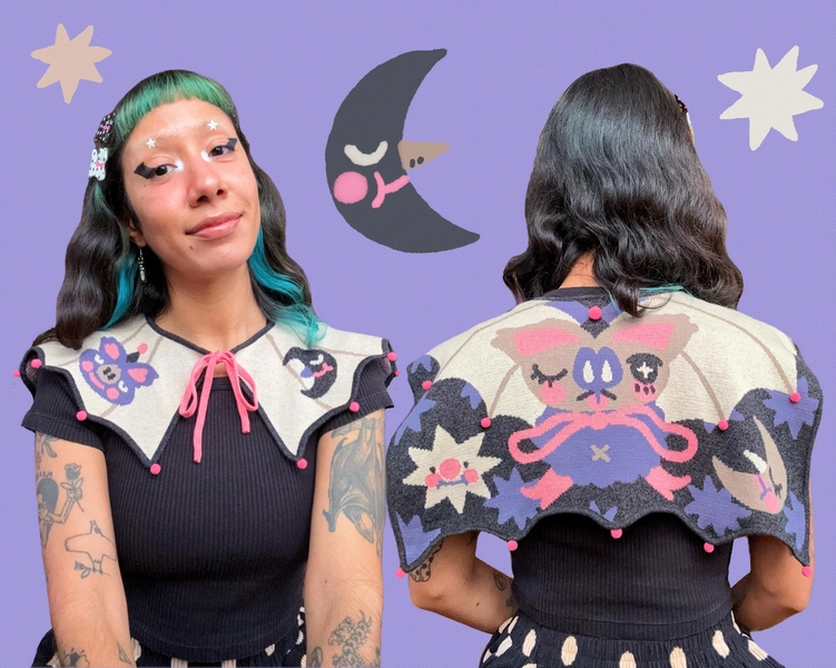 Midnight - Knit Collar