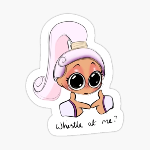 Whistle At Me ~ Stex Sticker