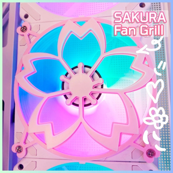 Sakura Cherry Blossom Fan Shroud x3