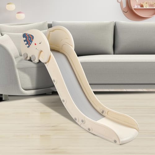 WHHKXY Indoor Couch Slide for Toddlers 1-3, Kids Baby Toddler Slide Indoor Playset, Kids Slide Indoor for Couch Sofa Bed Stair(Small) - Small